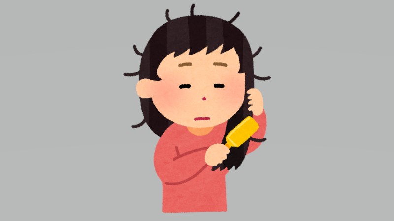 なんという…「寝ぐせ…