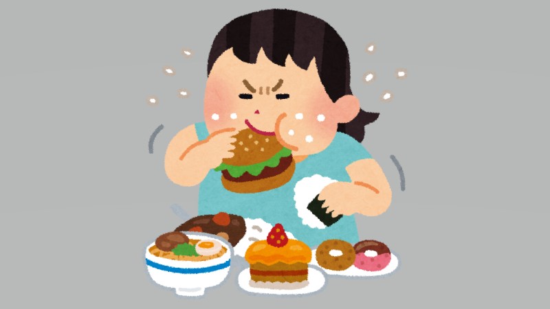 眠気より食い気…